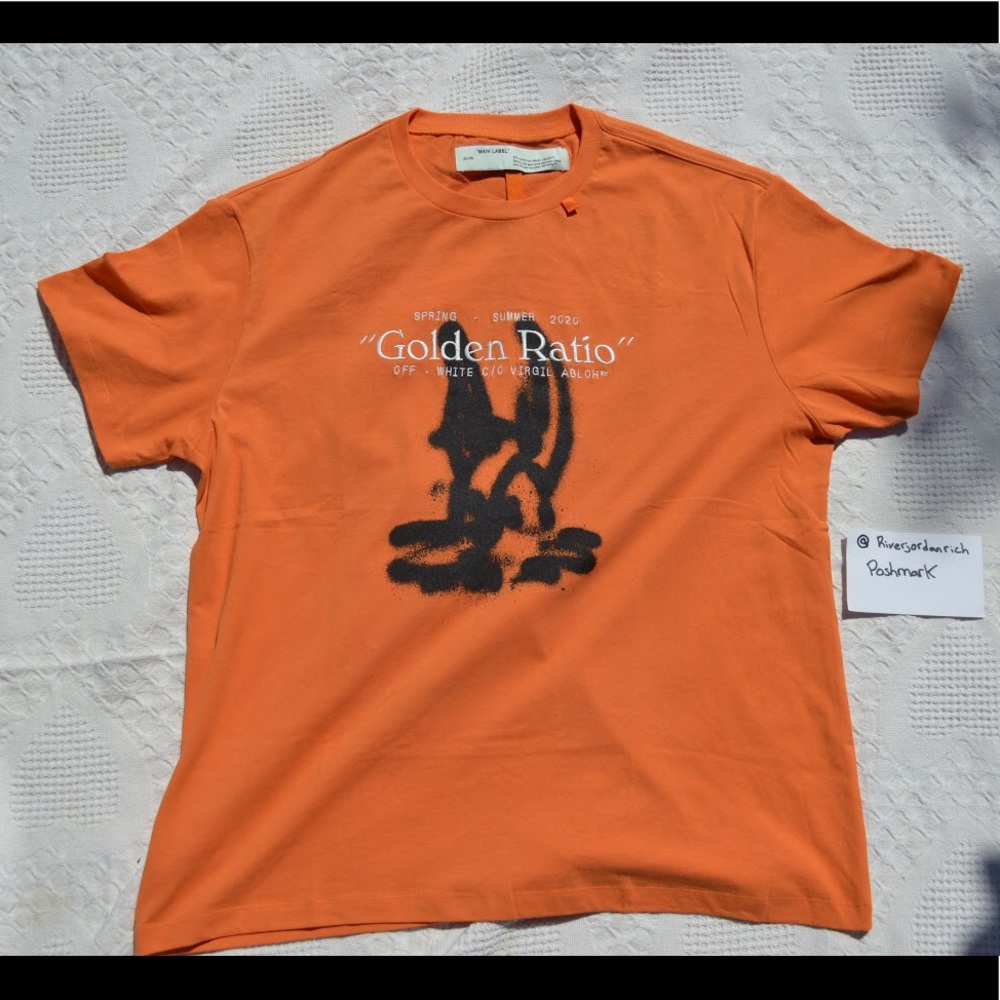 Off-white “Golden Ratio” T shirt